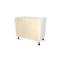 LAGE DEUR KEUKENKAST, CASABLANCA, GLANZEND BEIGE, L 100 cm x H 72 cm x D 56 cm