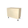 LAGE DEUR KEUKENKAST, CASABLANCA, GLANZEND BEIGE, L 100 cm x H 72 cm x D 56 cm