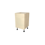 LAGE DEUR KEUKENKAST, CASABLANCA, GLANZEND BEIGE, L 50 cm x H 72 cm x D 56 cm