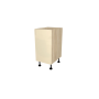 LAGE DEUR KEUKENKAST, CASABLANCA, GLANZEND BEIGE, L 40 cm x H 72 cm x D 56 cm