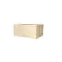 KEUKENKAST MET HOGE KLEP, CASABLANCA, GLANZEND BEIGE, L 80 cm x H 30 cm x D 56 cm