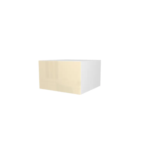 KEUKENKAST MET HOGE KLEP, CASABLANCA, GLANZEND BEIGE, L 60 cm x H 30 cm x D 56 cm