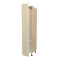 KEUKENKOLOM IN APOTHEEK, CASABLANCA, GLANZEND BEIGE, L 30 cm x H 204 cm x D 56 cm